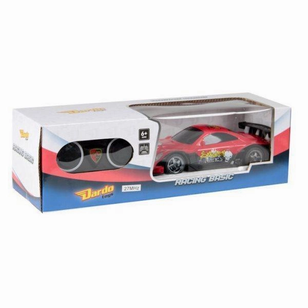 Dardo Remote Control Racing Car 1:24 Street Fighter - Red Little builders Engaging young minds