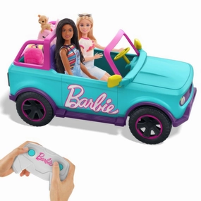 Hot Wheels Barbie Suv Rc Vehicle Little hands