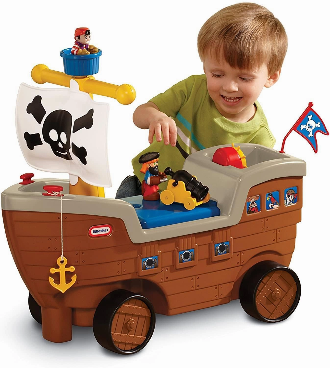 Little Tikes 622113M Pirate Ship Designed for development Little hands