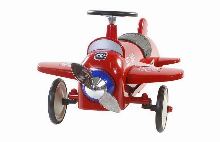 Thoughtful learning Learning tools Retro Roller Aeroplane Ride On - Liane