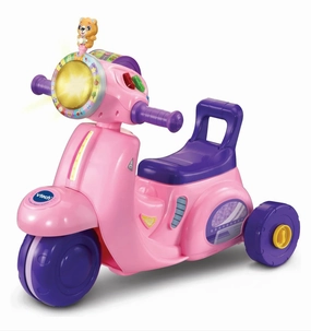 Vtech Baby 2-In-1 Ride & Balance Scooter, Pink Preschool minds