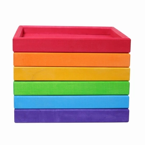 Wooden Rainbow Frames Discover & grow