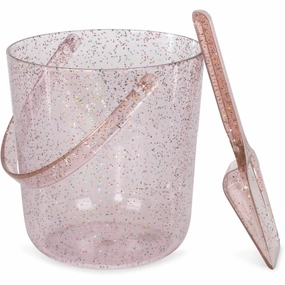 Creative time for curious minds Hands-on discovery Konges Sl?Jd Bucket And Shovel Set Glitter