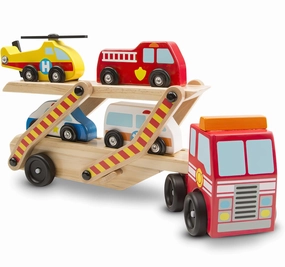 Curiosity starters Moments of imagination Melissa & Doug 14610 Emergency Vehicle Carrier