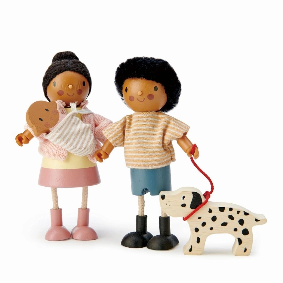 Mr. Forrester Wooden Dollhouse Character Smart & fun Active learners
