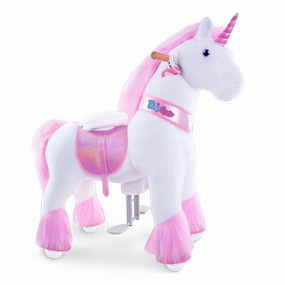 Skill-building tools Ponycycle Mechanically Walking Ride-On Pink Unicorn - Ages 4-8 Years