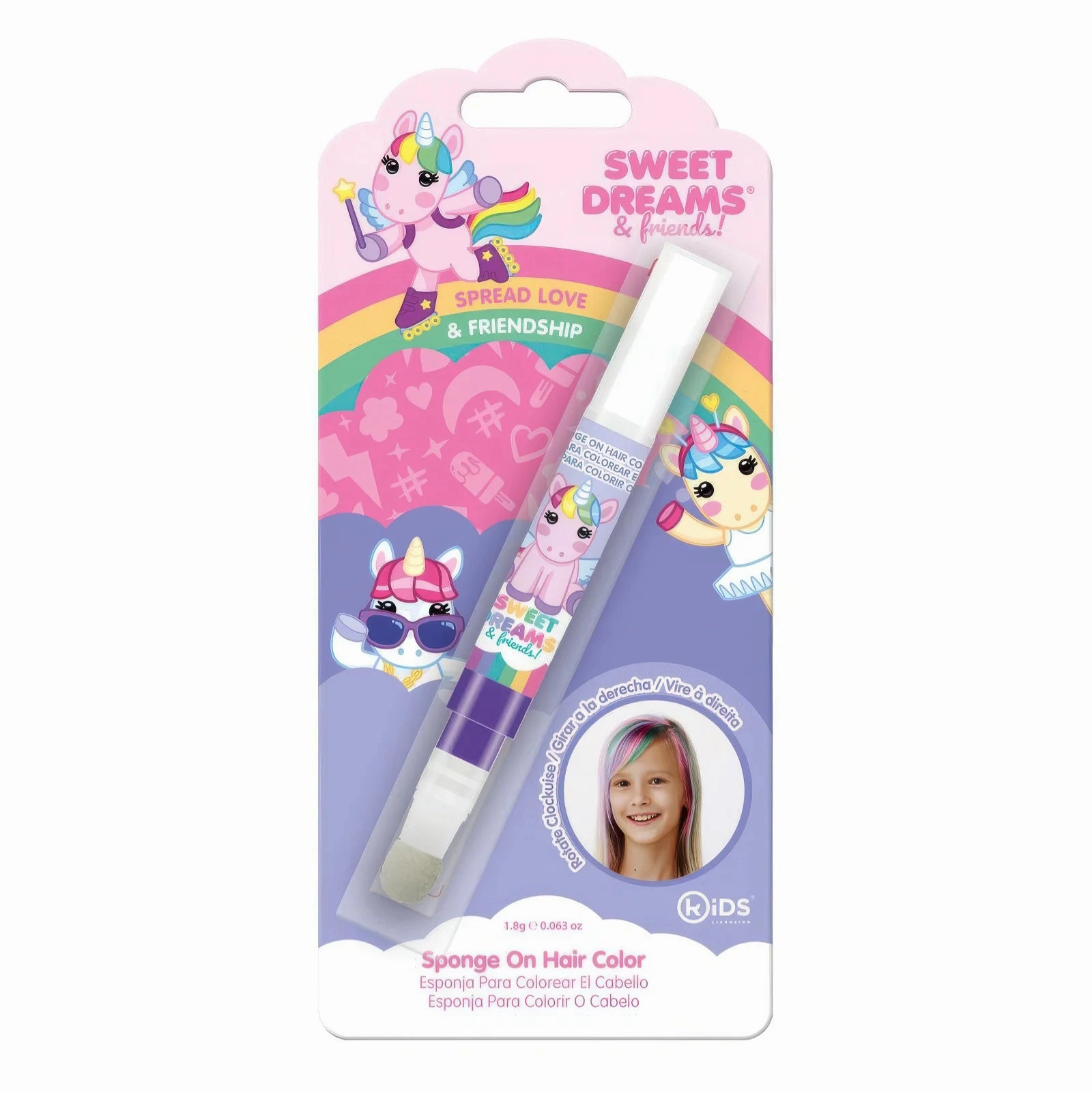 Growing minds Play & learn Sweet Dreams Hair Colouring Pen - Assorted
