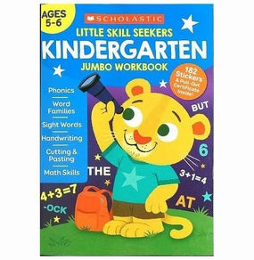 Exploration made fun Little Skill Seekers Kindergarten Jumbo Workbook