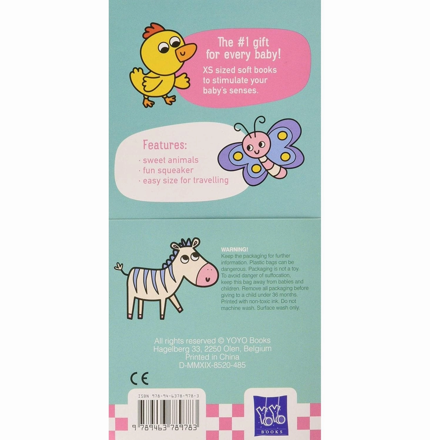 Holistic Little adventures Little Soft Duo Dog & Octopus