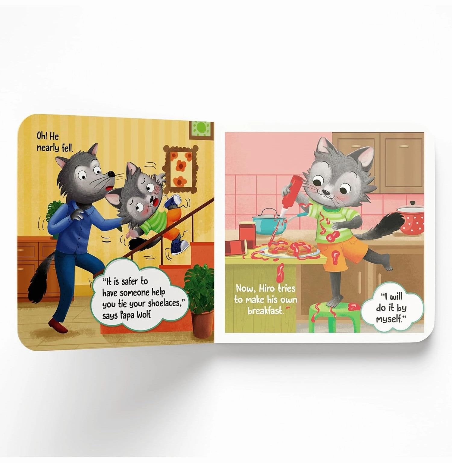 Little Tales Big Values: Hiro The Cub Can Do It All By Himself, Sort Of Creative time for curious minds Creative kids