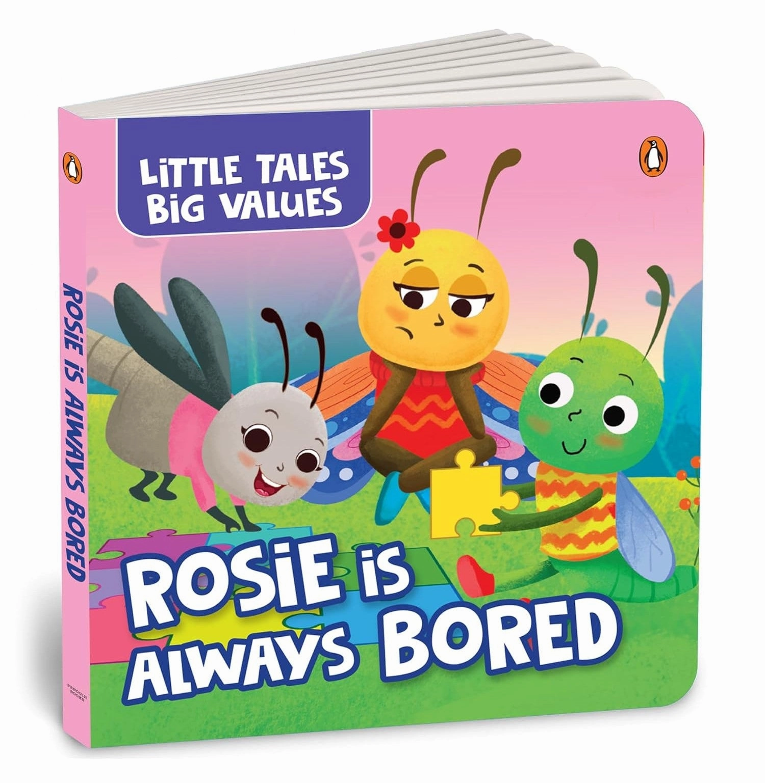 Little Tales Big Values: Rosie The Social Butterfly Is Always Bored Quiet play for growing minds