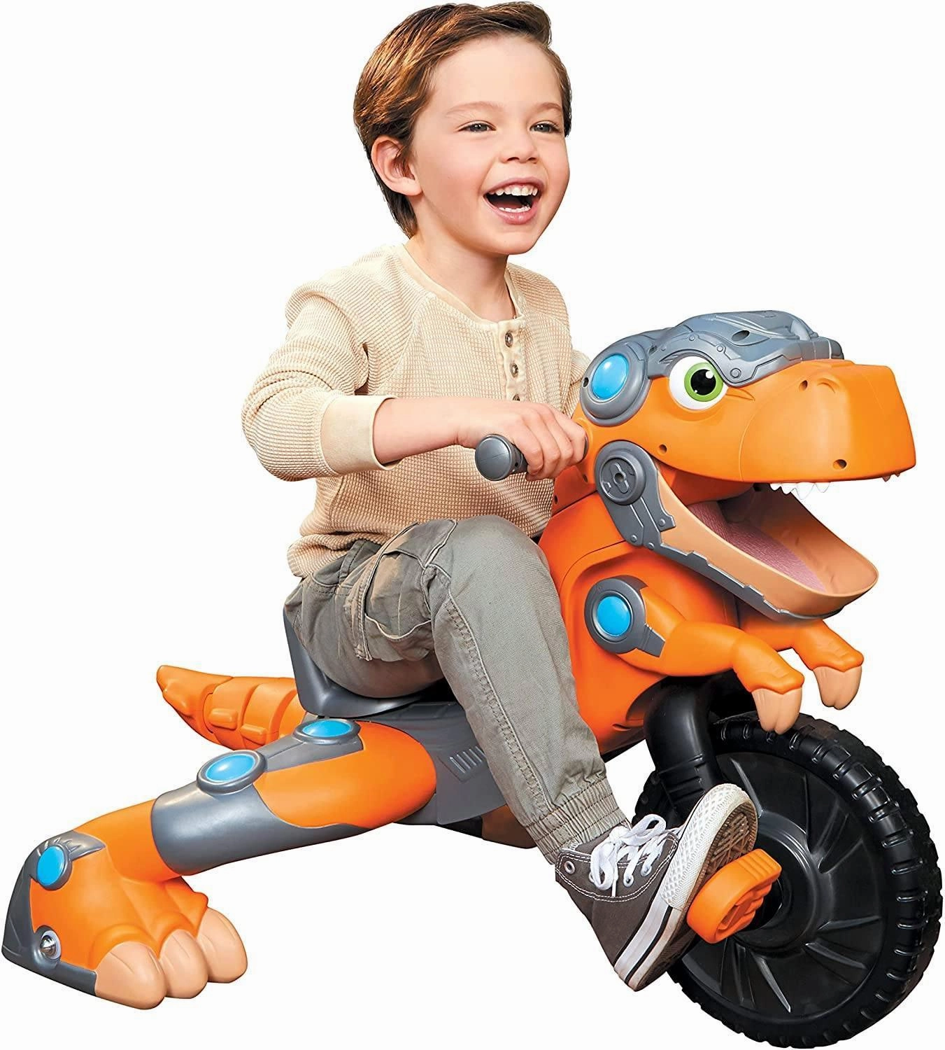Playroom adventures begin here Little Tikes Chompin' Dino Trike Dinosaur Sounds Roars