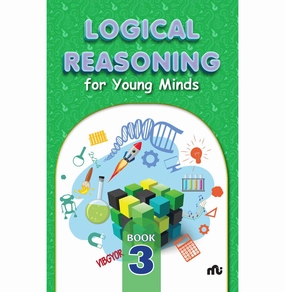 Preschool minds Fun for curious minds Logical Reasoning Book : 3 Moonstone And Rupa Publications India