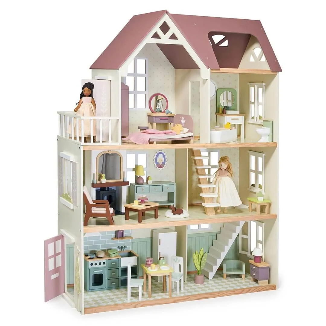 Lola Wooden Doll Imaginative play