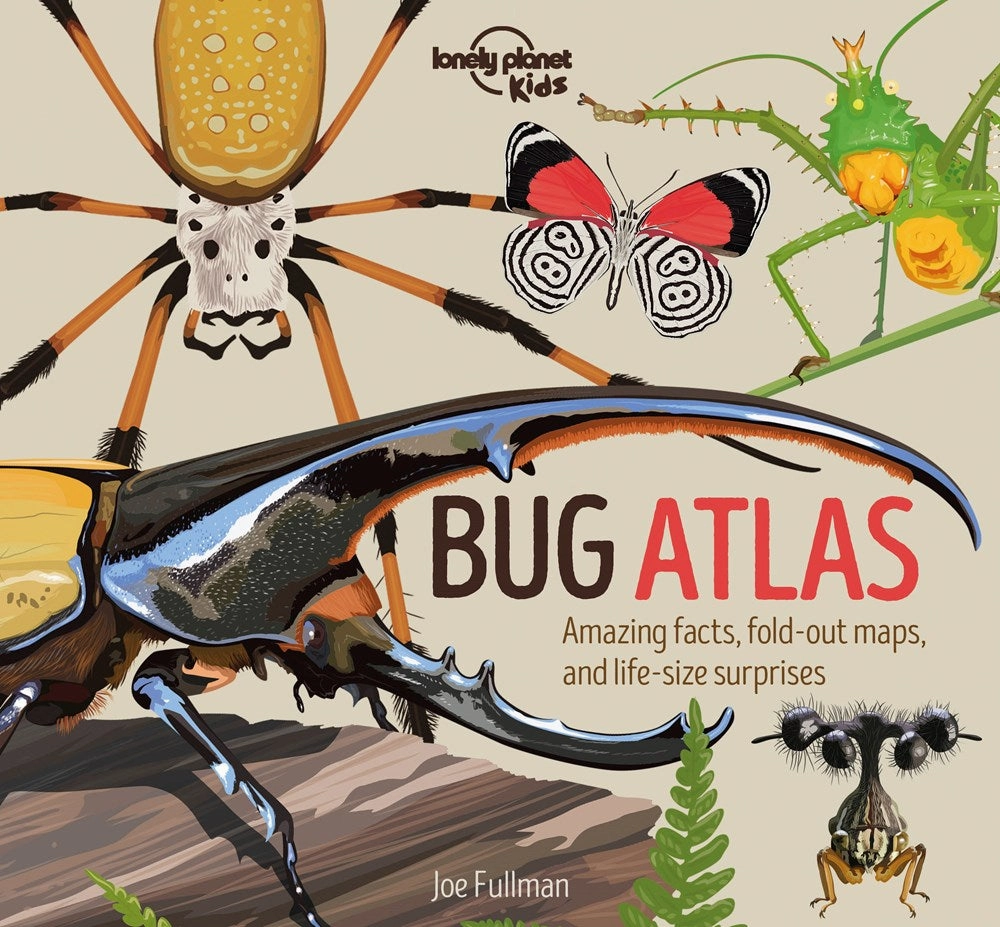 Lonely Planet Kids: Bug Atlas Joyful learning Smart kids gear
