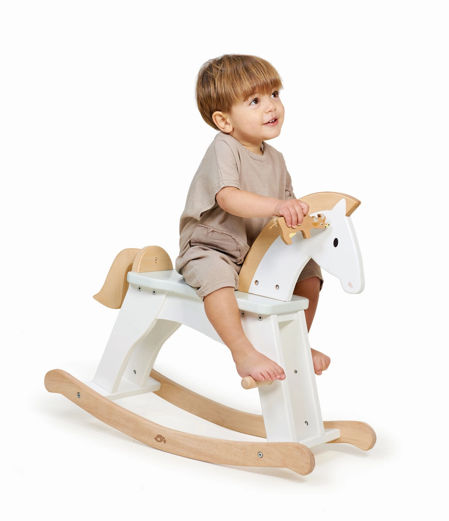 Play-based education Lucky Wooden Rocking Horse