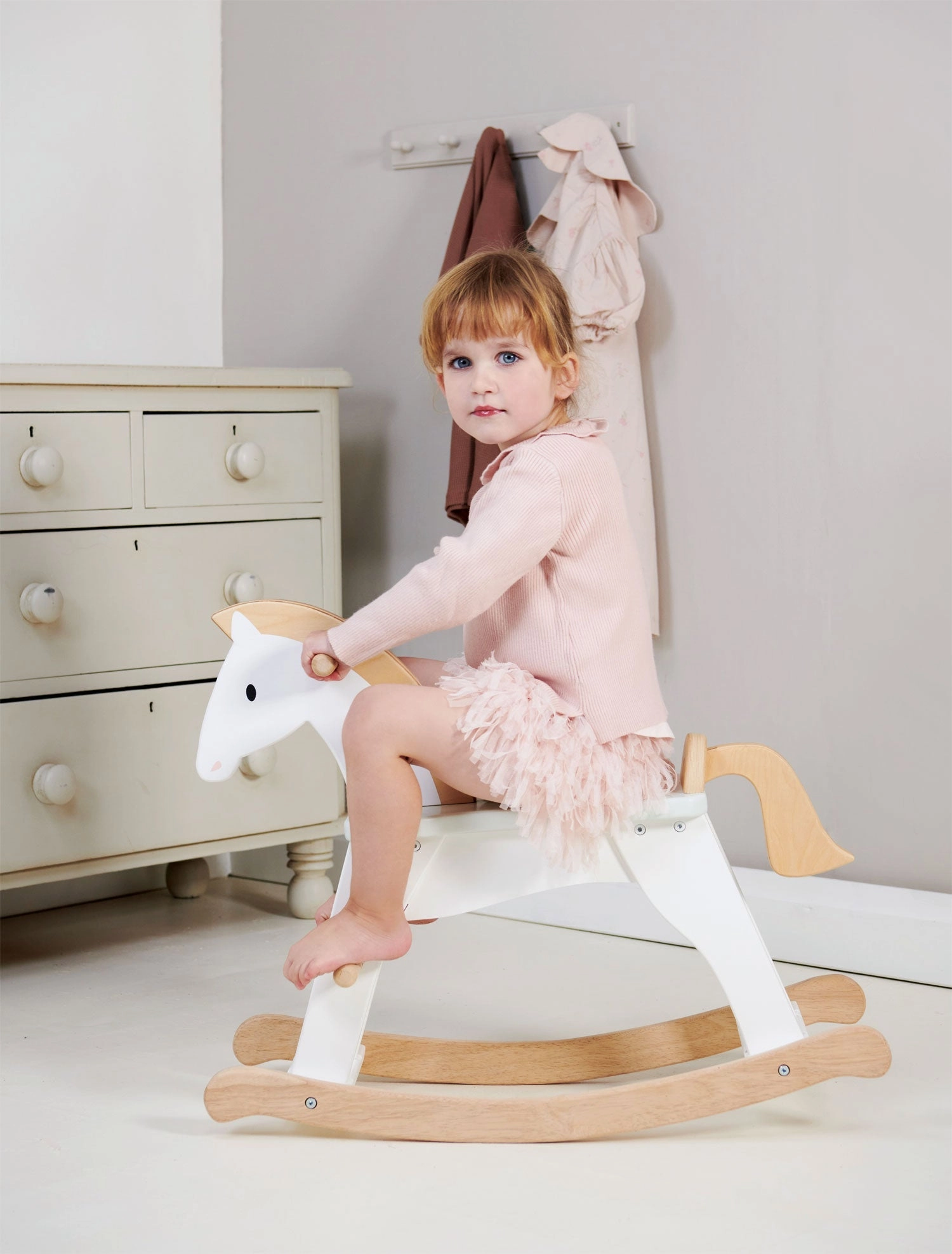 Lucky Wooden Rocking Horse Discover & grow