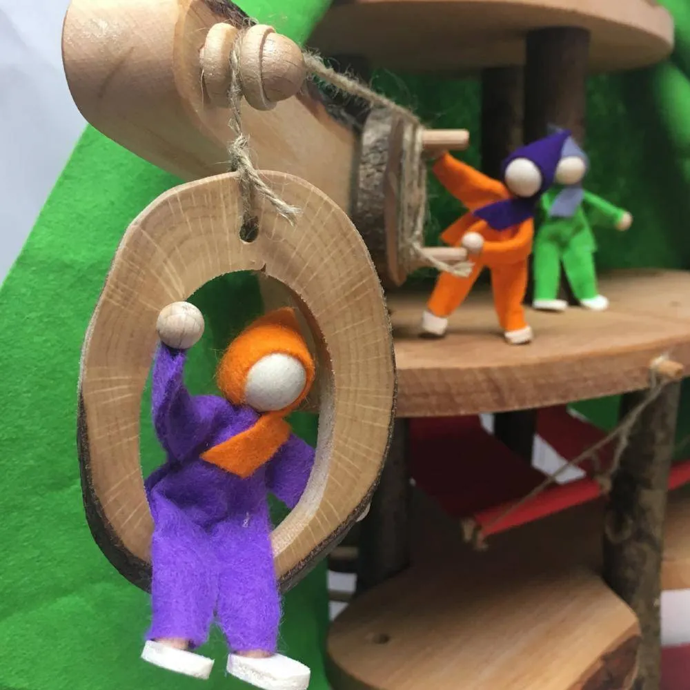 Skill-building tools Parent-approved learning Magic Wooden Fairy Tree House