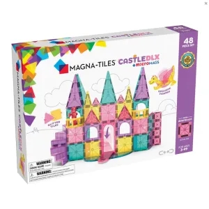 Magna-Tiles Castle Dlx   Micro Mags - 48 Pc Young learners