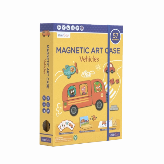 Magnetic Art Case Playroom adventures begin here