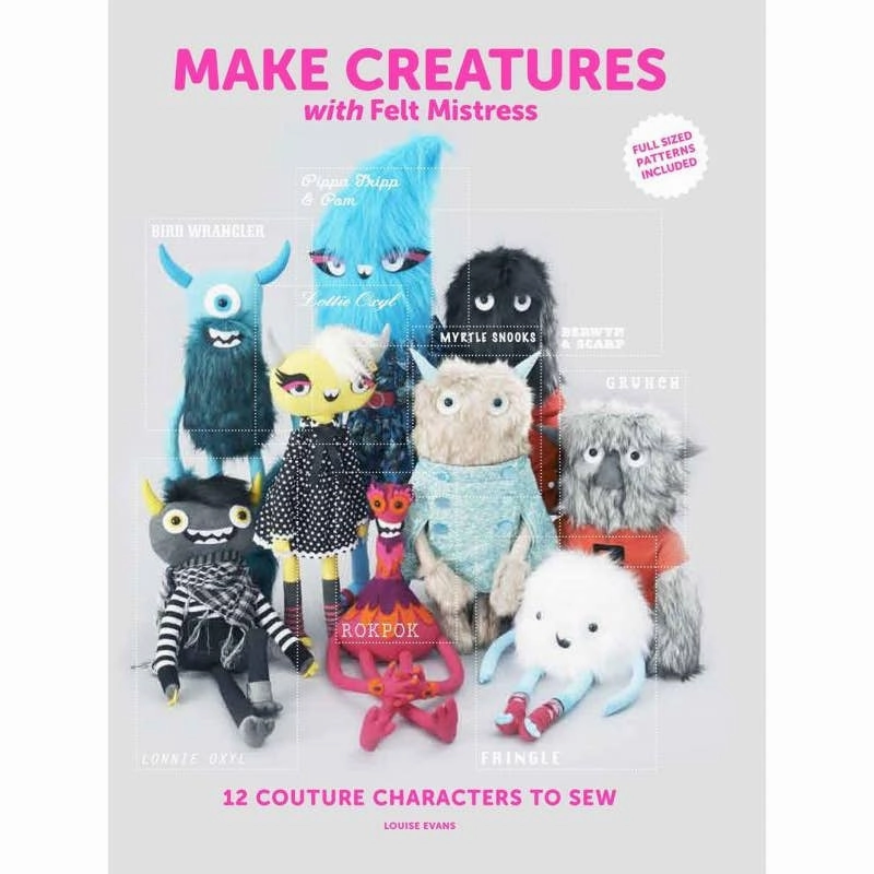 Make Creatures With Felt Mistress First explorers Designed for development