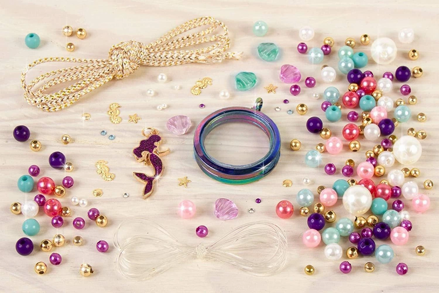 Tools for tiny thinkers Creative minds Make It Real 1306 - Mermaid Treasure Jewellery Making Kit