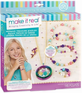 Kids discovery tools First explorers Make It Real 1306 - Mermaid Treasure Jewellery Making Kit