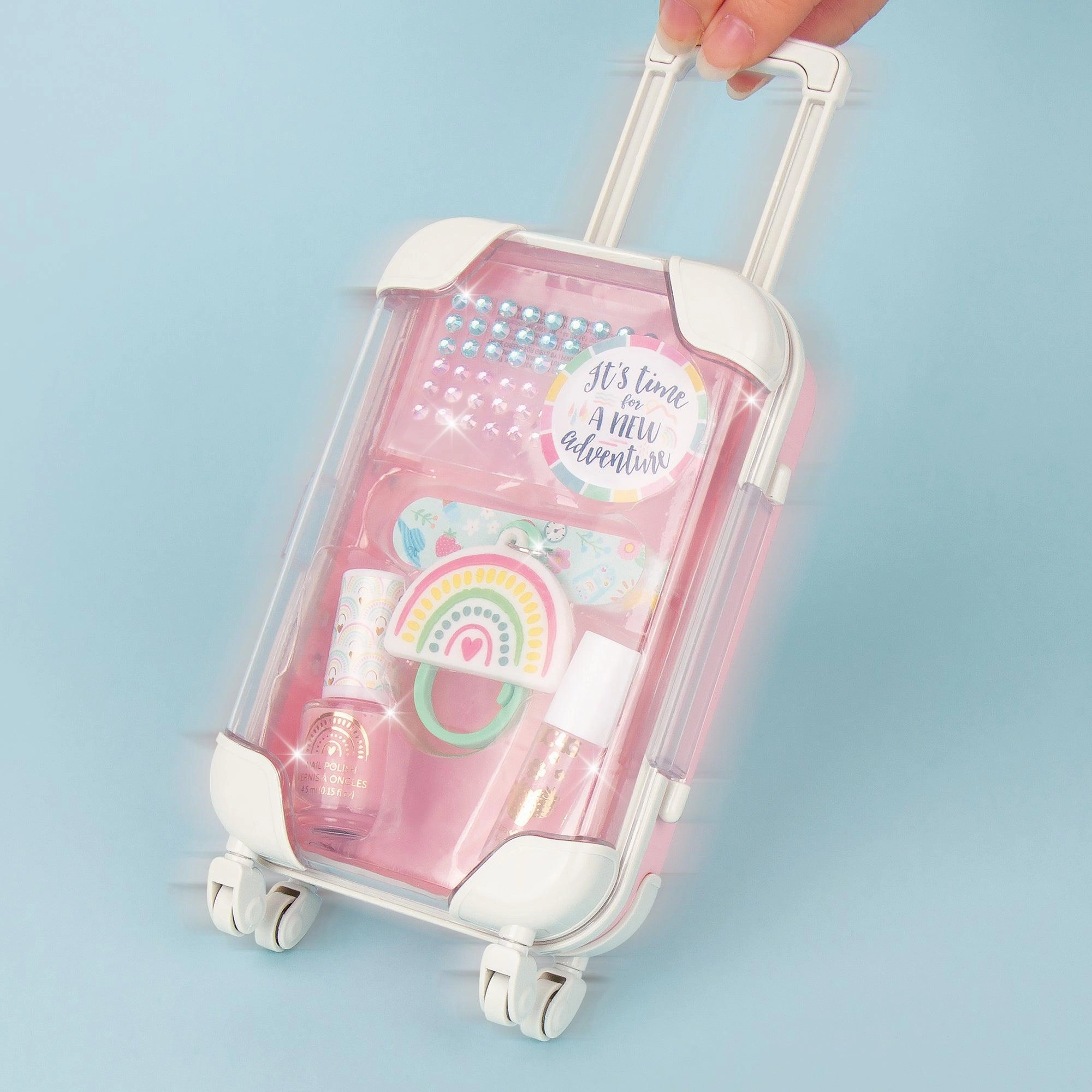 Mini makers Active learners Make It Real 3C4G Adventure Fun Suitcase Cosmetic Set