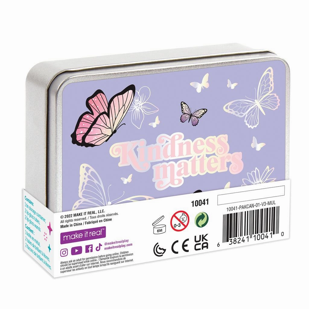 Little hands Smart little ones Make It Real 3C4G Butterfly Kisses Lip Set