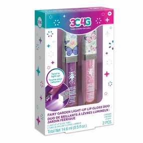 Quiet play for growing minds Little adventures Make It Real 3C4G Fairy Garden Light-Up Lip Gloss Duo