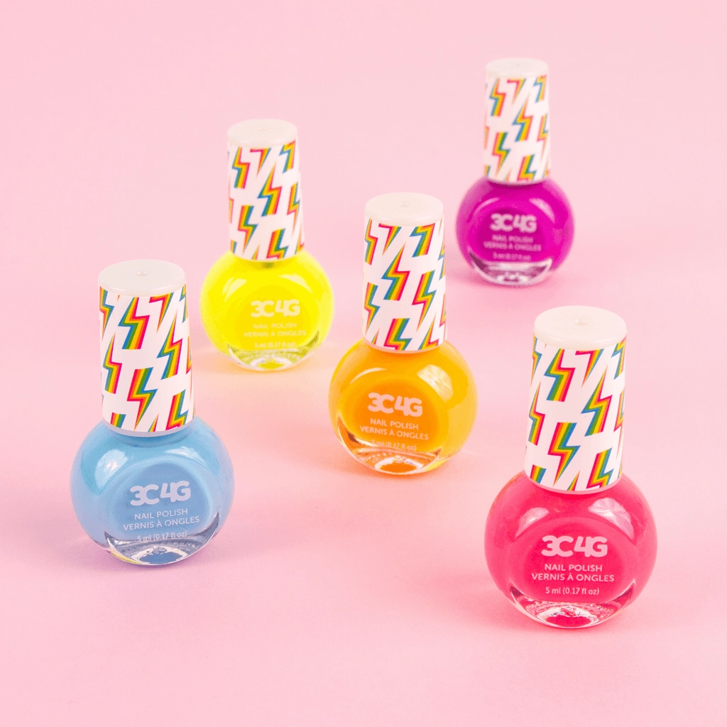 Mindful play Designed for development Make It Real 3C4G Neon Nail Polish 5Pk