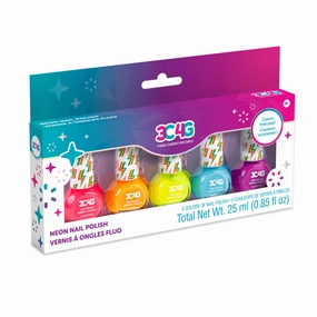 Young minds at work Make It Real 3C4G Neon Nail Polish 5Pk