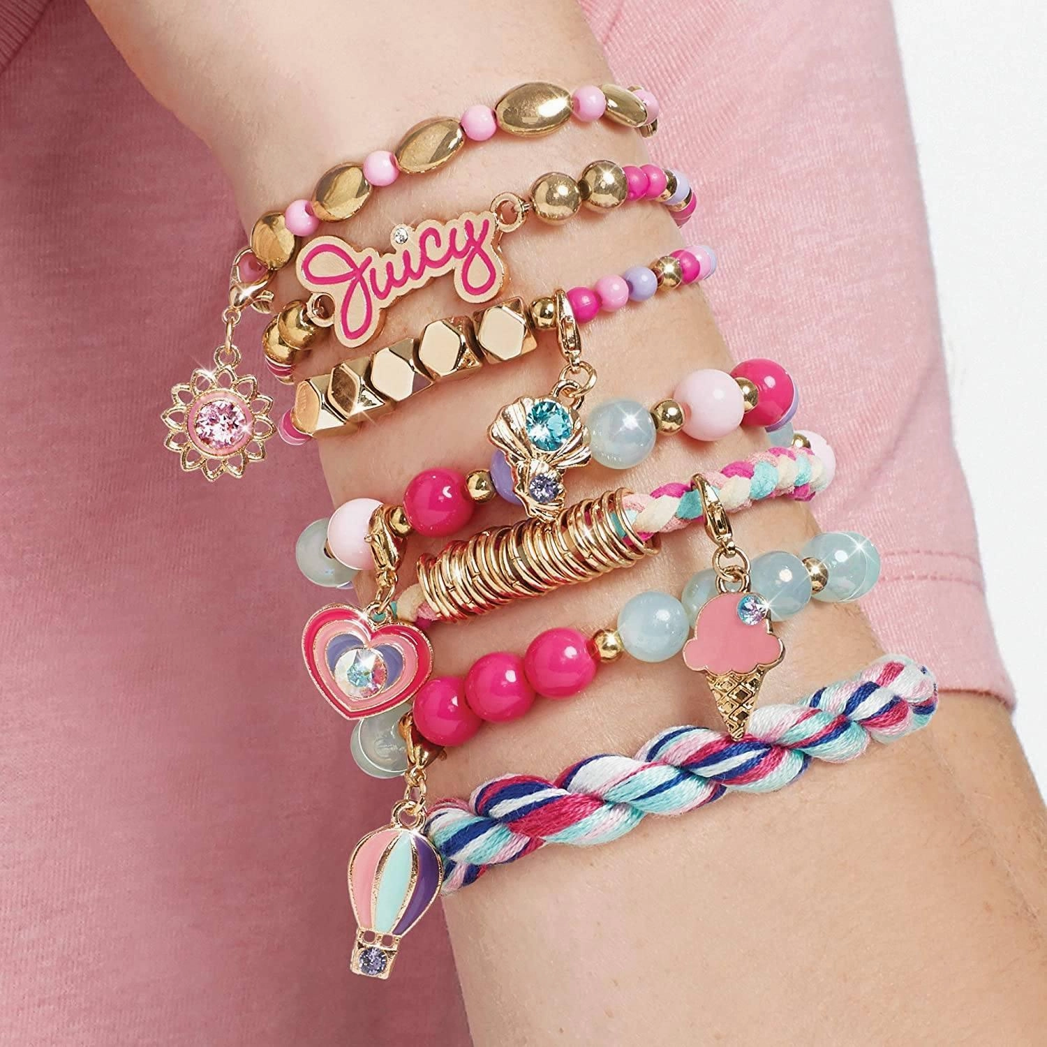 Make It Real 4409 - Juicy Couture Jewellery Crystal Sunshine Bracelets Learn & grow