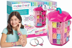 Quiet play for growing minds Make It Real 5 In 1 Activity Tower Jewellery Making Kit
