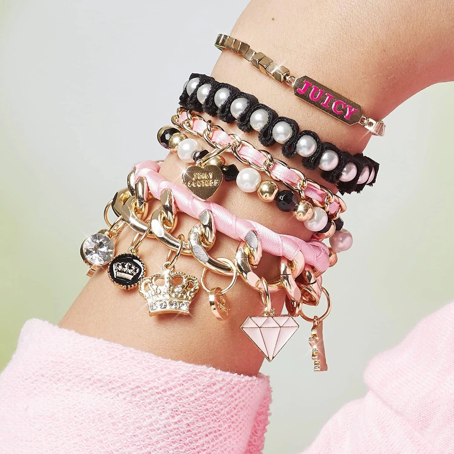 Make It Real - Juicy Couture Jewellery Chains And Charms Busy kids Imaginative play