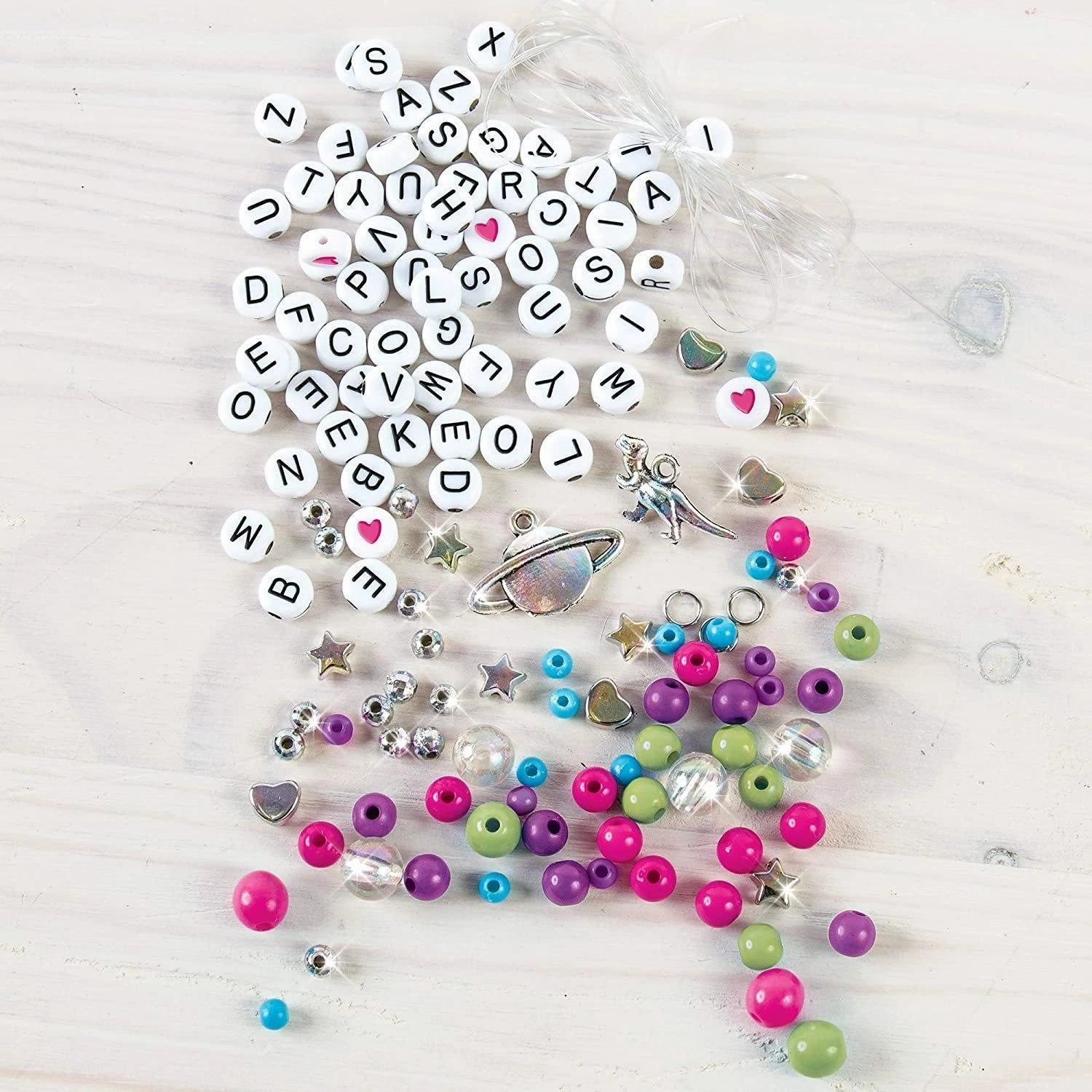 Learning fun Make It Real Block 'N Rock Jewellery Charm Bracelets Making Kit