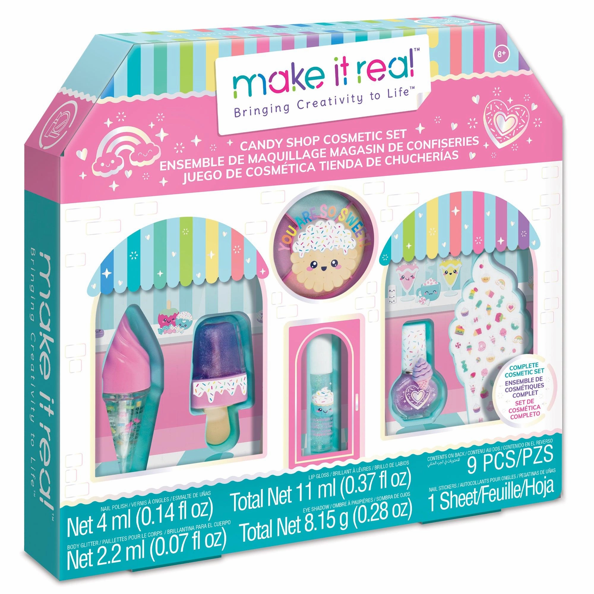 Smart activities for young learners Make It Real Candy Shop Cosmetic Set