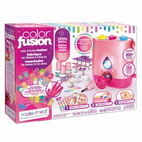Inspiring creativity Exploration gear Make It Real Color Fusion Nail Polish Maker - Deluxe Pack