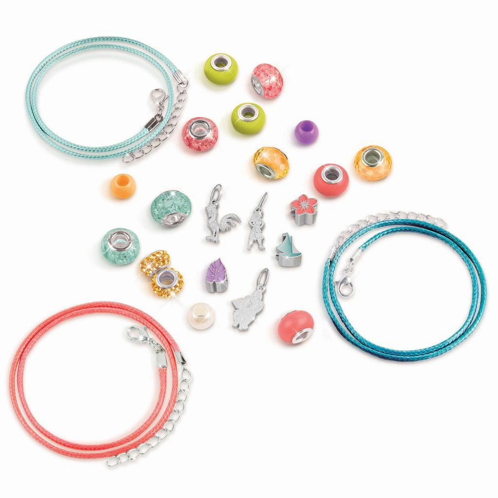 Little hands Make It Real Disney Princess Jewels And Gems Moana Jewellery Making Kit