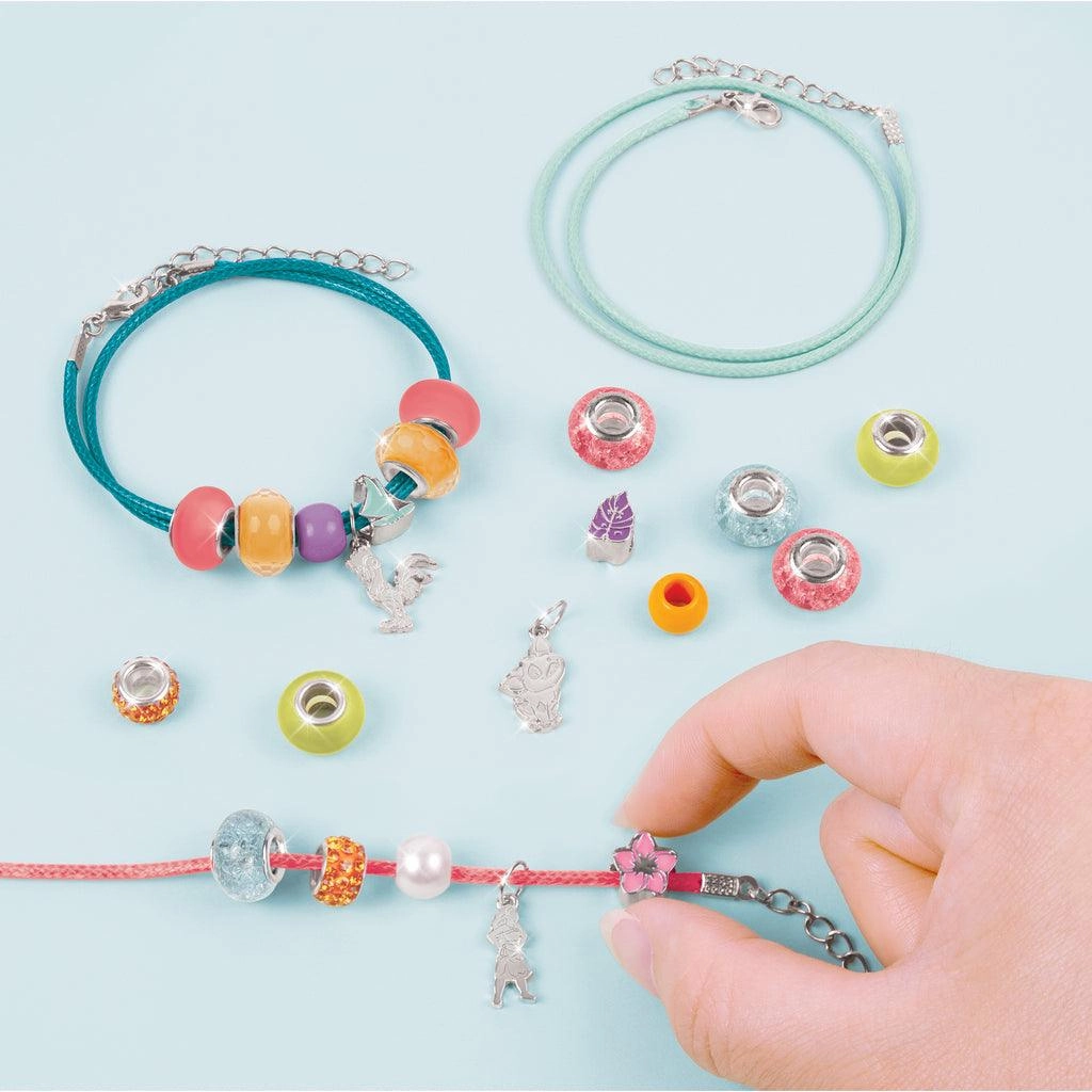 Make It Real Disney Princess Jewels And Gems Moana Jewellery Making Kit Preschool minds Creative minds
