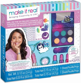Make It Real Girl-On-The-Go Cosmetic Set Fun that fuels growth Inspiring creativity