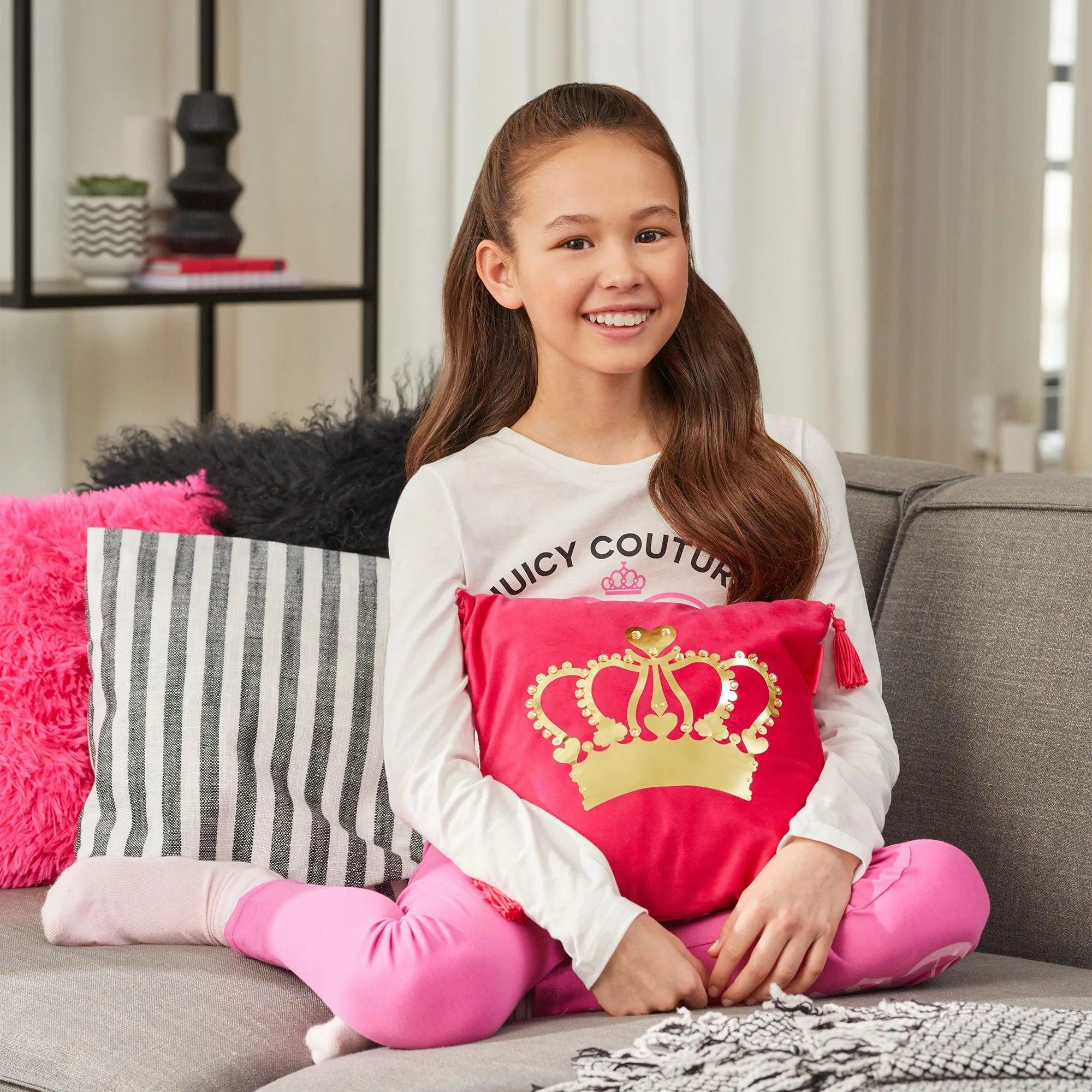 Young explorers Preschool minds Make It Real Juicy Couture Diy Lux Pillow