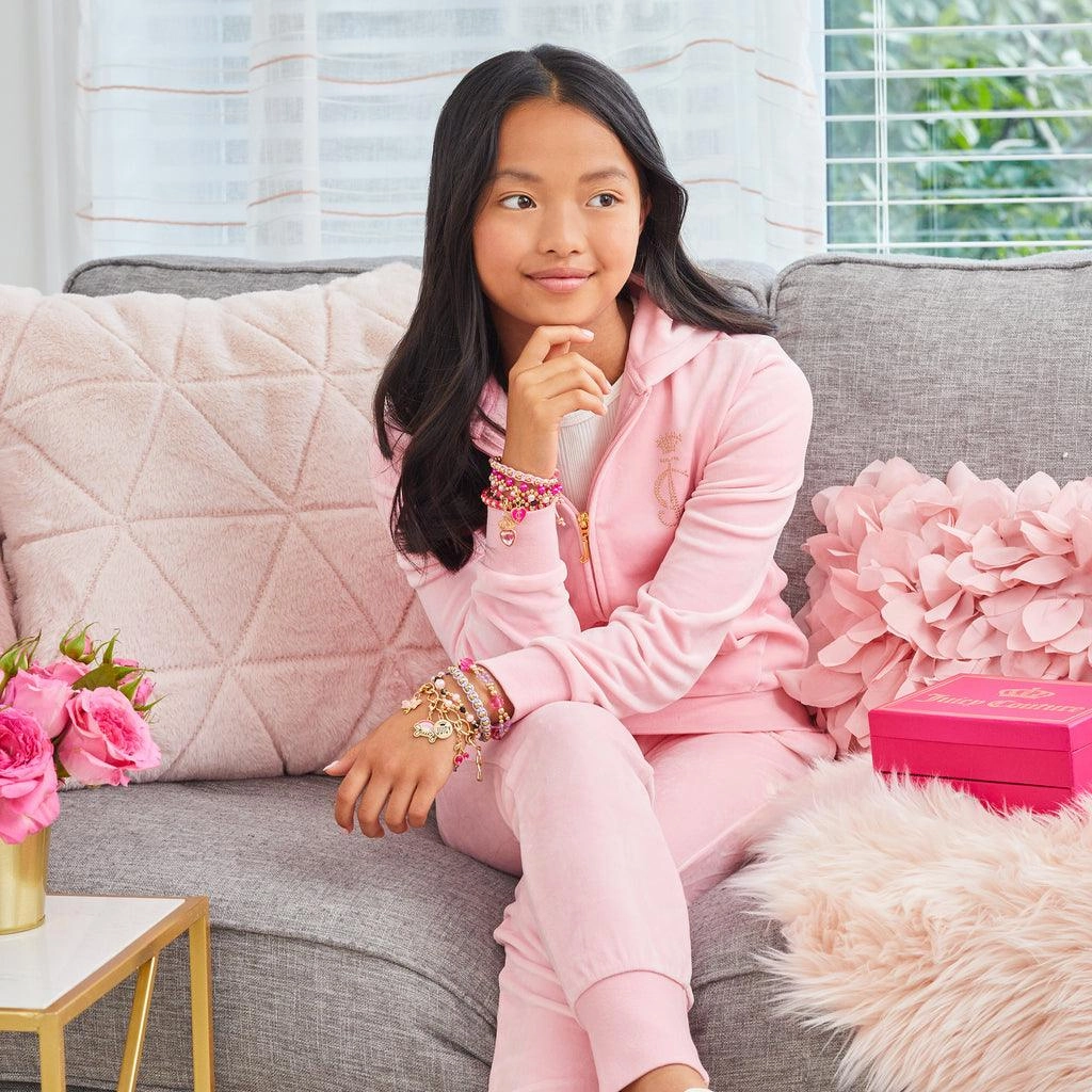 Creative time for curious minds Young explorers Make It Real Juicy Couture Glamour Box Jewellery Kit