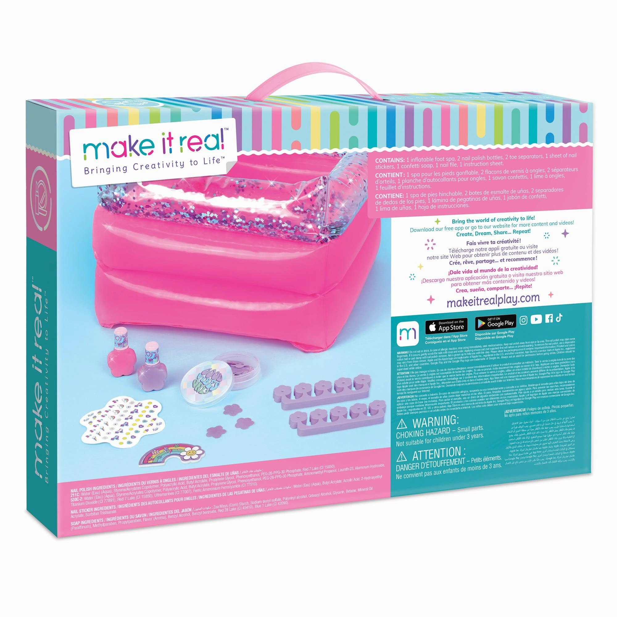 Make It Real Pamper Yourself Spa Set Holistic Young explorers