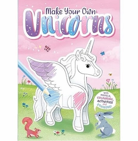 Make Your Own Unicorns With Models Colouring Activities And Stickers Book Parragon Learn & grow