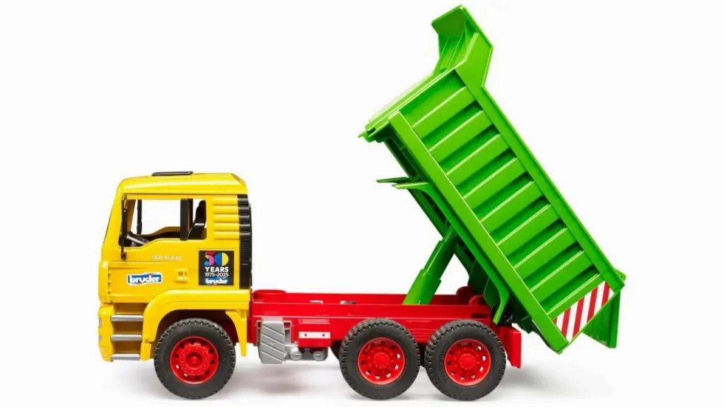 Man Tga Tip Up Truck 50Th Anniversary Creative time for curious minds