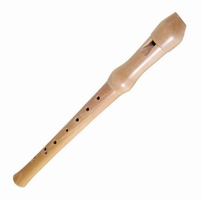 Maple Wood Soprano Recorder Play & learn