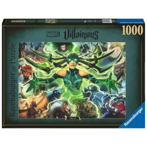 Playroom adventures begin here Learn at home Marvel Villainous: Hela 1000Pc