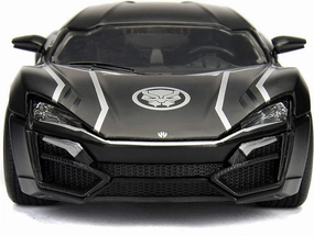 Marvel Black Panther & Lykan Hypersport Diecast Metal Car Playful learning Curiosity starters