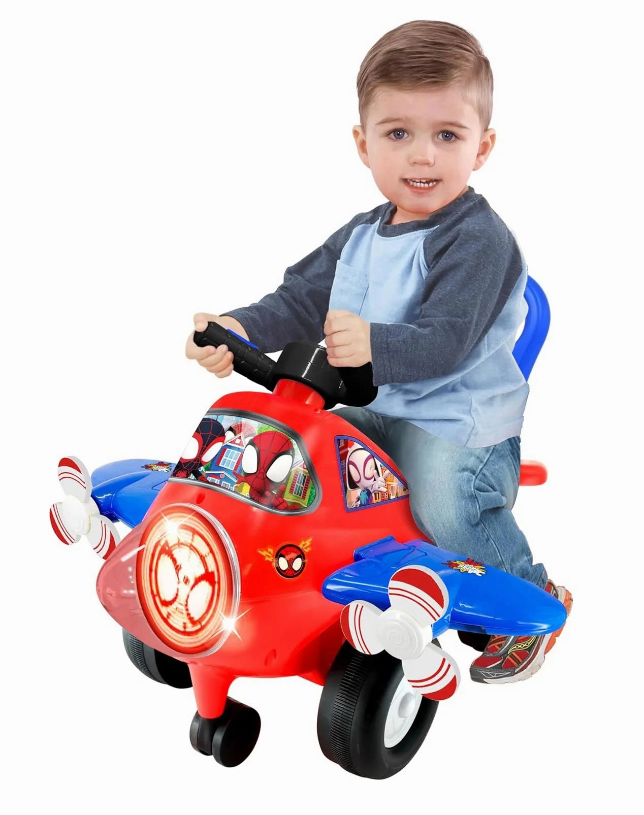 Marvel Spidey First Steps Spidey Plane Ride-On Kids discovery tools Growth tools